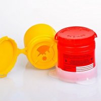 Емкости контейнеры одноразовые для острых медицинских отходов с иглосъемниками Емкости контейнеры одноразовые для острых медицинских отходов с иглосъемниками